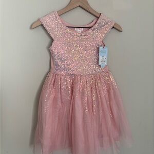 Cat & Jack Pink Sequin Top